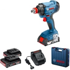 Аккумуляторный гайковерт ударный Bosch GDX 180-LI Professional с АКБ и ЗУ