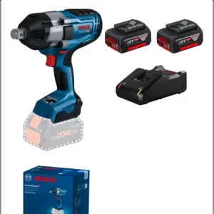 Набор гайковертов Bosch 1000 + 2 шт /5.0 Am + зарядное