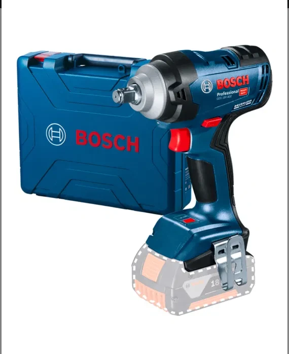 Набор профессиональный Гайковерт Bosch GDS 18V -400 + 2.0 Am /2 шт + зп