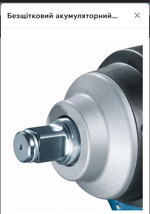 Набор профессиональный Гайковерт Bosch GDS 18V -400 + 2.0 Am /2 шт + зп — изображение 2
