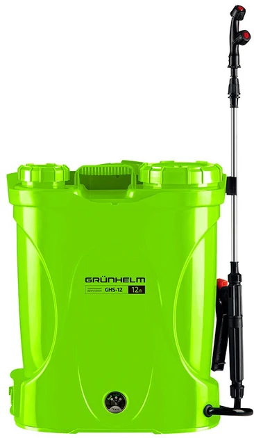 Обприскувач акумуляторний Grunhelm GHS-12 12 л