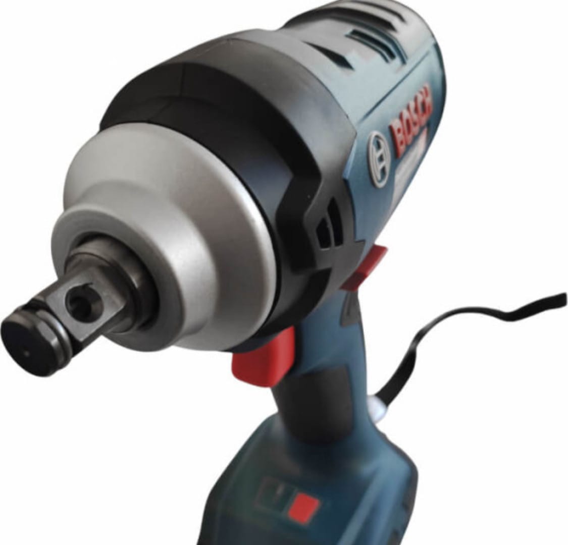 Набор Аккумуляторный ударный гайковерт Bosch GDS 18V-400 Professional, 2 акб 5 Ah, ж/п GAL 18V-40, в кейсе — изображение 5