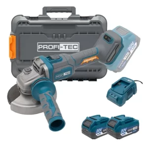 Акумуляторна кутова шліфувальна машина PROFI-TEC