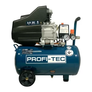 Компресор масляний PROFI-TEC OC-24 (24 л, 1,5 кВт, 195 л/хв)