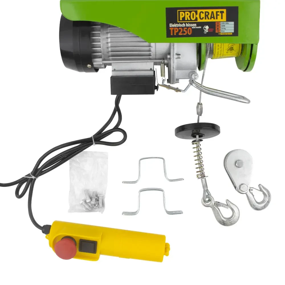 Підйомник (тельфер) Procraft TP250 - Зображення 3