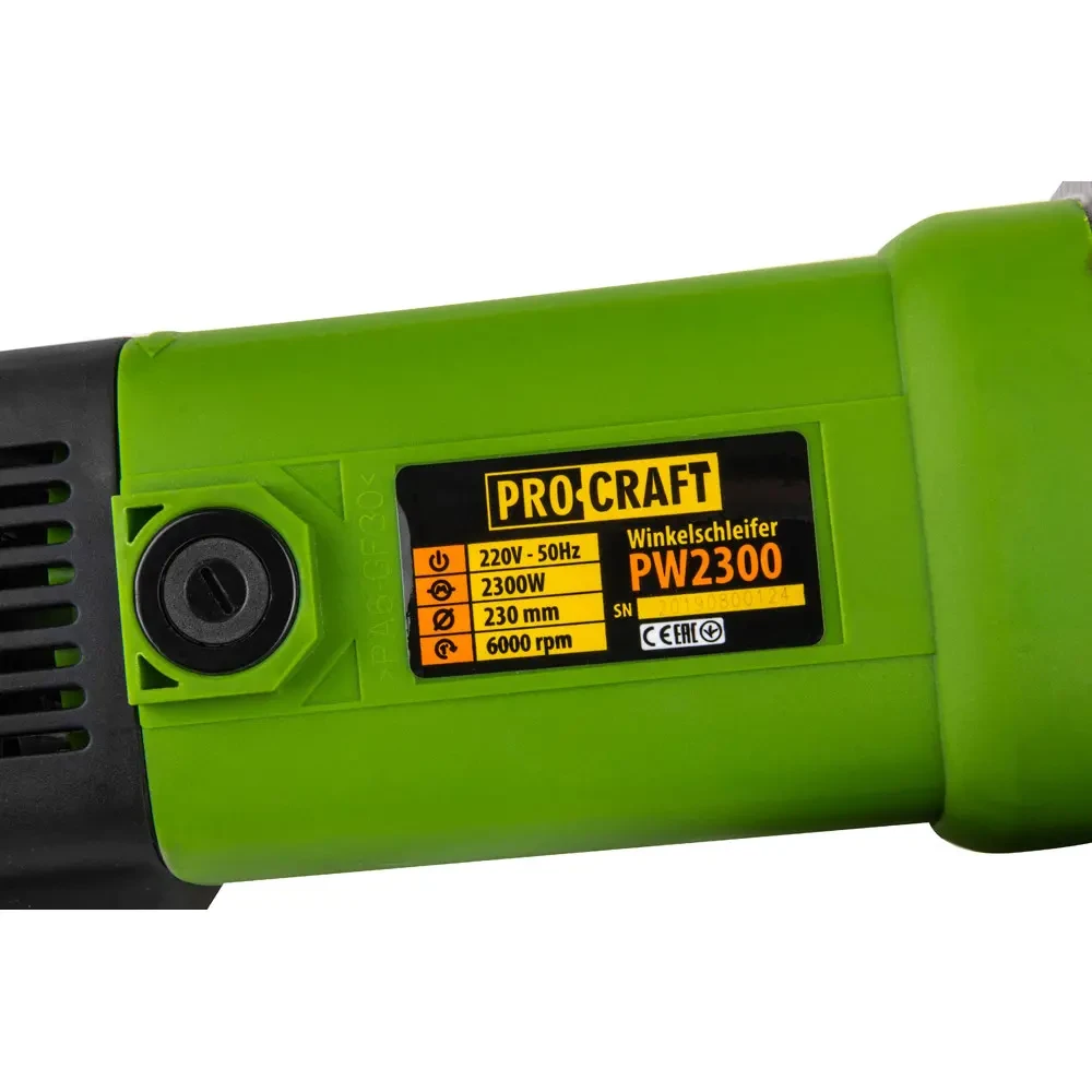 Болгарка машина Procraft PW2300 230 мм — изображение 3