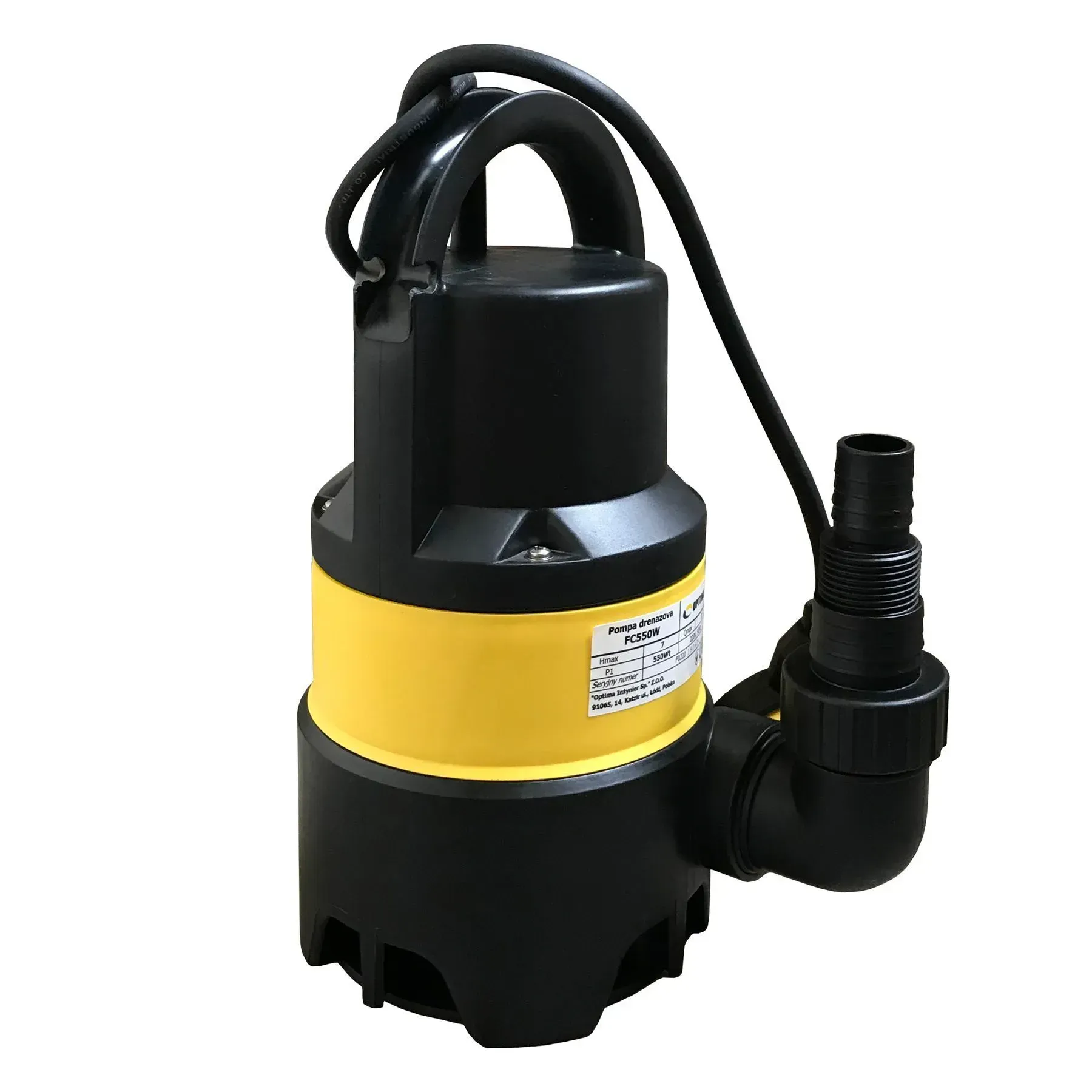 Насос дренажный Optima FC550W 0,55кВт — изображение 2