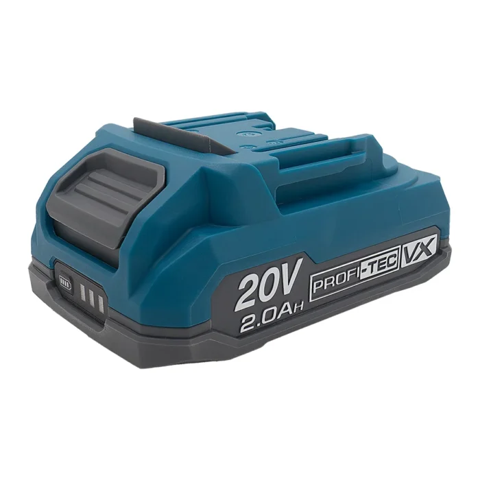 Аккумуляторная батарея PROFI-TEC PT2020VX (20 В/2.0 Ач, высокоточная, с индикатором)