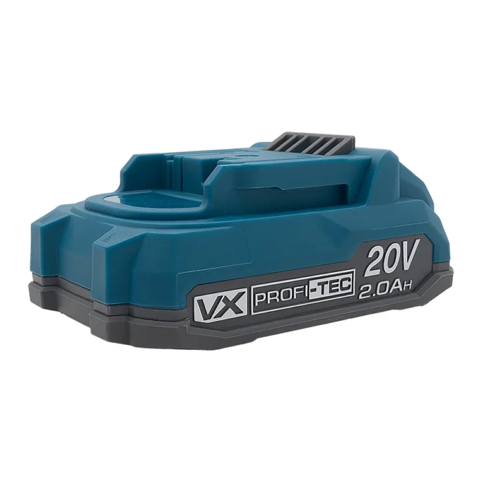Аккумуляторная батарея PROFI-TEC PT2020VX (20 В/2.0 Ач, высокоточная, с индикатором) — изображение 2