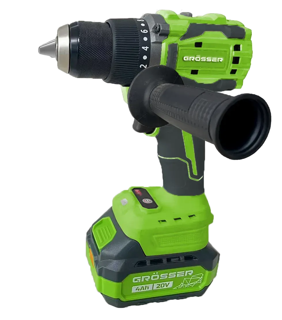 Шуруповерт акумуляторний Grosser GCD 101KBT