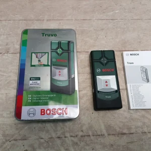 Будівельний детектор прихованої проводки Bosch TRUVO у металевому пеналі