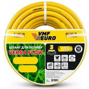 Шланг для поливу 25м 3/4 VMF VERSA Flow (25bar, 3 шари) жовтий(армований)
