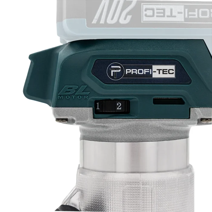 Акумуляторний фрезер PROFI-TEC PRD2068BL POWERLine (без акумулятора та зарядного пристрою) - Зображення 7