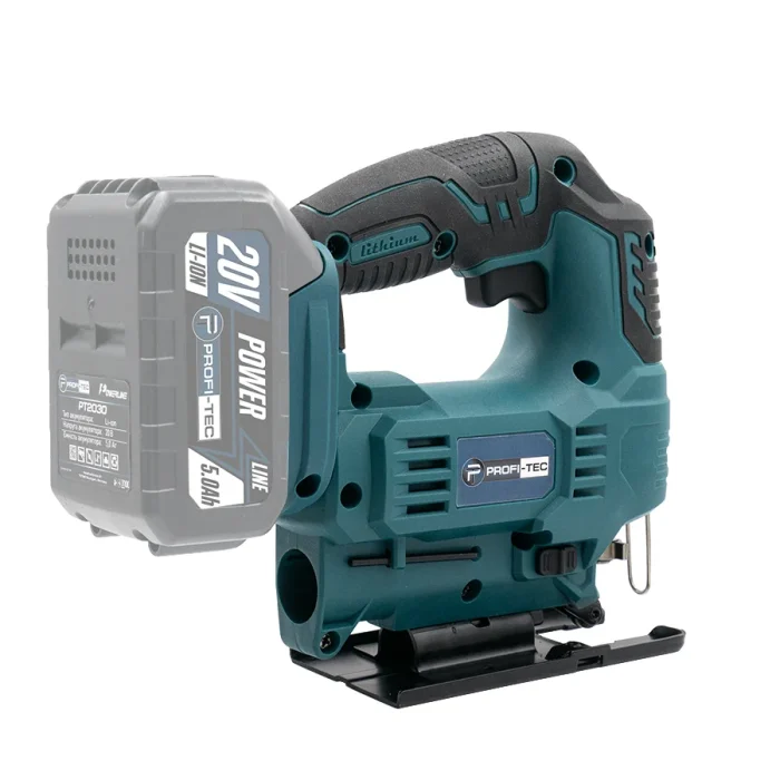 Акумуляторний лобзик PROFI-TEC PGS2080BL POWERLine (1×PT2040MP (4.0 Аг), зарядний пристрій) - Зображення 6