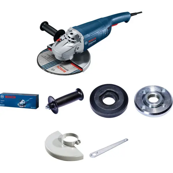 Кутова шліфмашина Bosch GWS 2200 Professional, 180 мм - Зображення 4