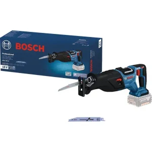 Акумуляторна шабельна пила Bosch GSA 185-LI Professional без акб і з/п, з 2 полотнами, в картоні