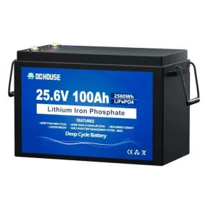 Акумулятор LiFePO4 DC HOUSE 25.6V 100Ah Bluetooth