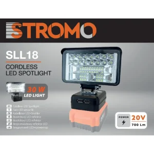 Прожектор Stromo SLL19 акумуляторний ліхтар без АКБ і ЗП
