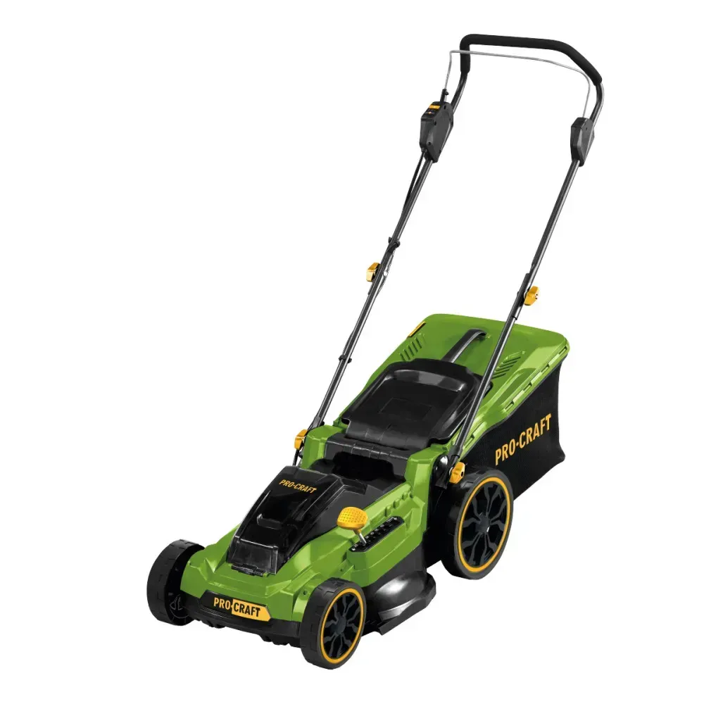 ккумуляторная газонокосилка Procraft PLM24 (2 аккумулятора 20 В 4 А·ч Type-C + двойное зарядное устройство) — изображение 3