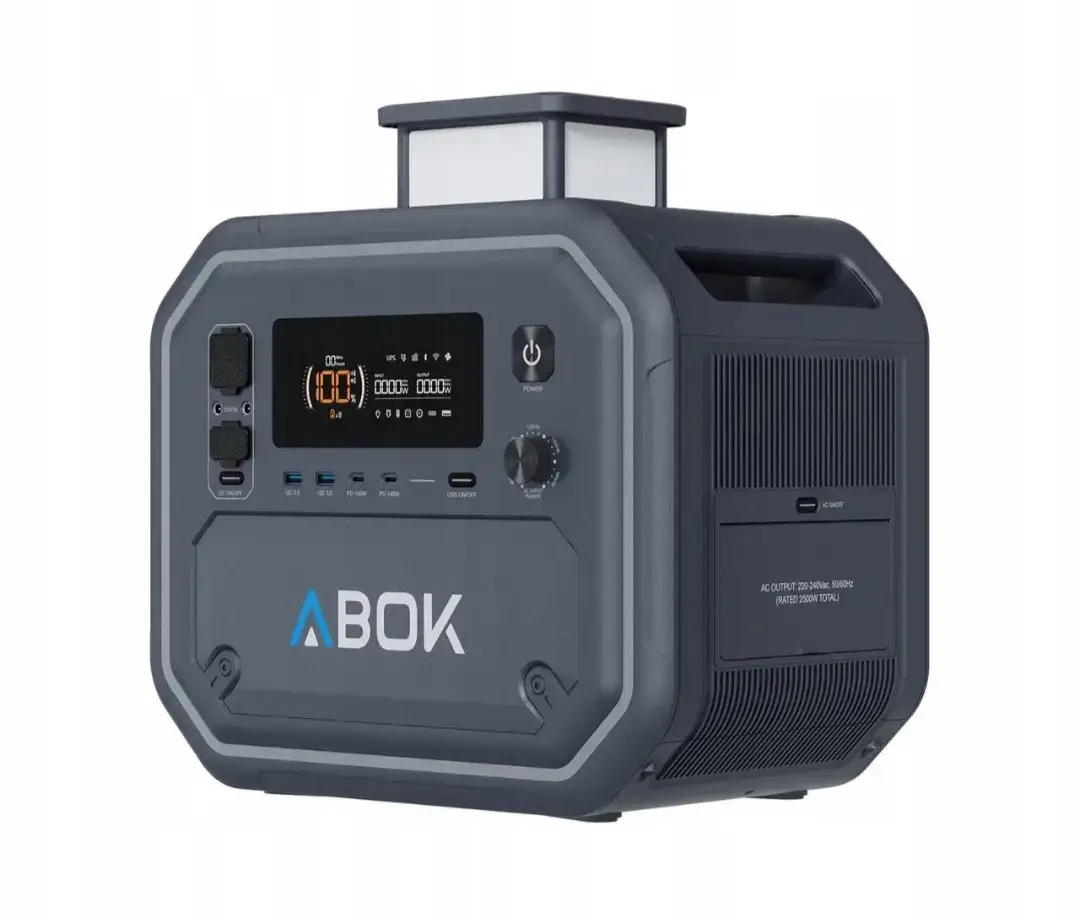 Зарядна станція ABOK 2500W. Ємність 2160 Ват/год, Абок 2500Вт