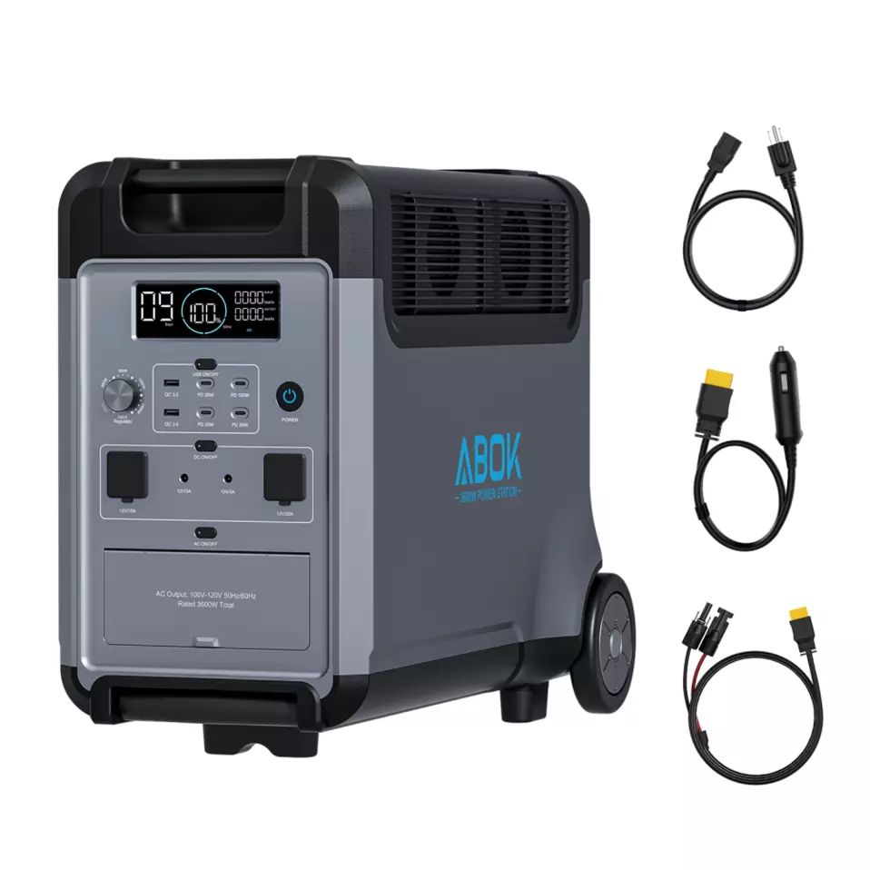 Зарядная станция ABOK 3600 Вт LiFePO4 3840 Wh — изображение 6