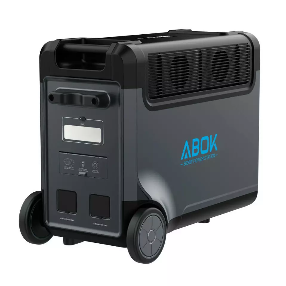 Зарядная станция ABOK 3600 Вт LiFePO4 3840 Wh — изображение 3