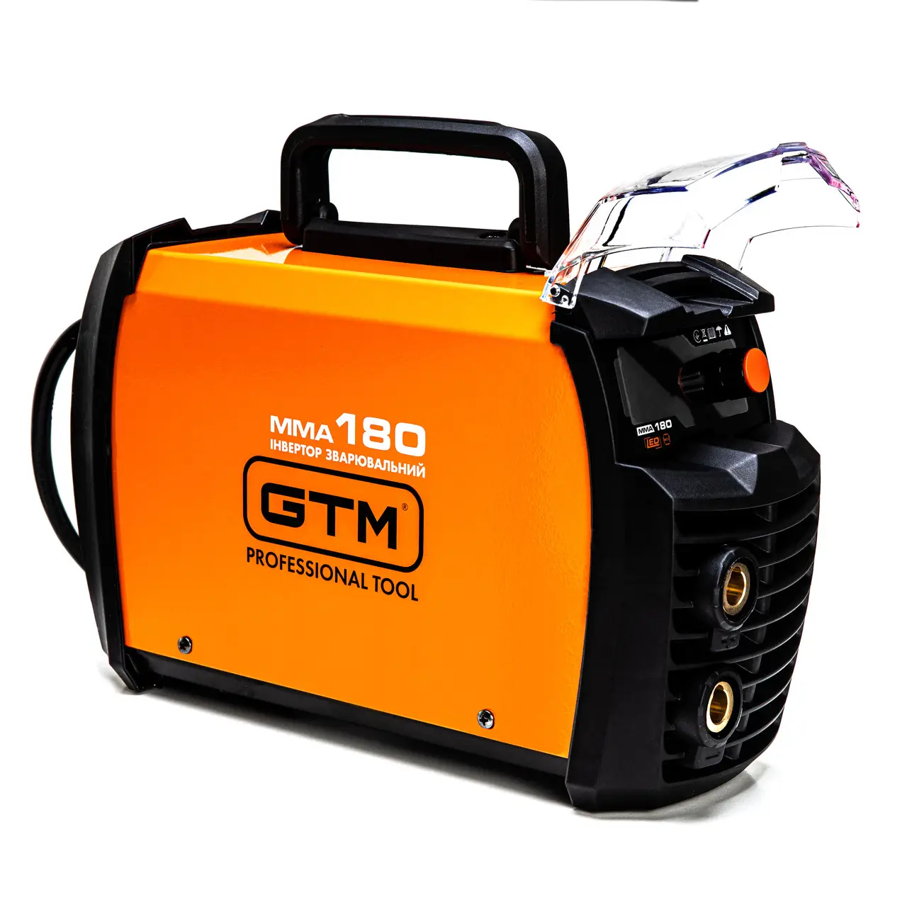 GTM Инвертор сваривал. MMA-180DS LED, 180 А, 1,6-4,0 мм, 220 В дисплей — изображение 2