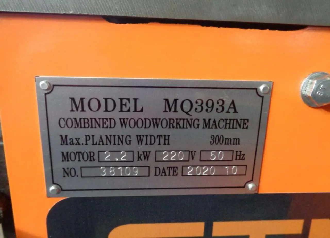GTM Верстат комбінований д/о MQ393A 2,2 кВт 220В 50Гц - Зображення 3
