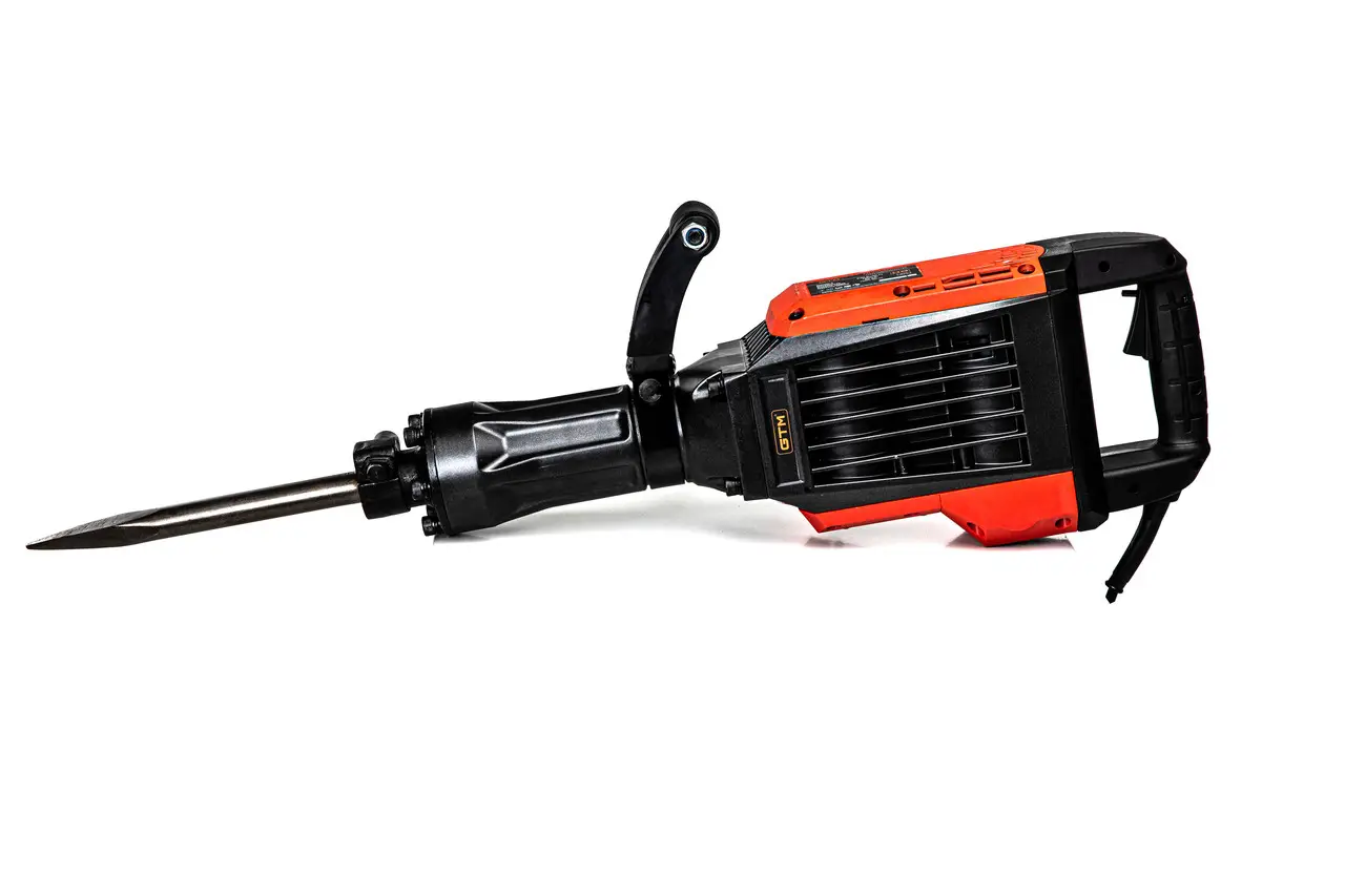 GTM Электромолоток DH45/1600HD, 1600Вт, SDS-HEX 30, 45Дж, 1900уд/мин — изображение 3