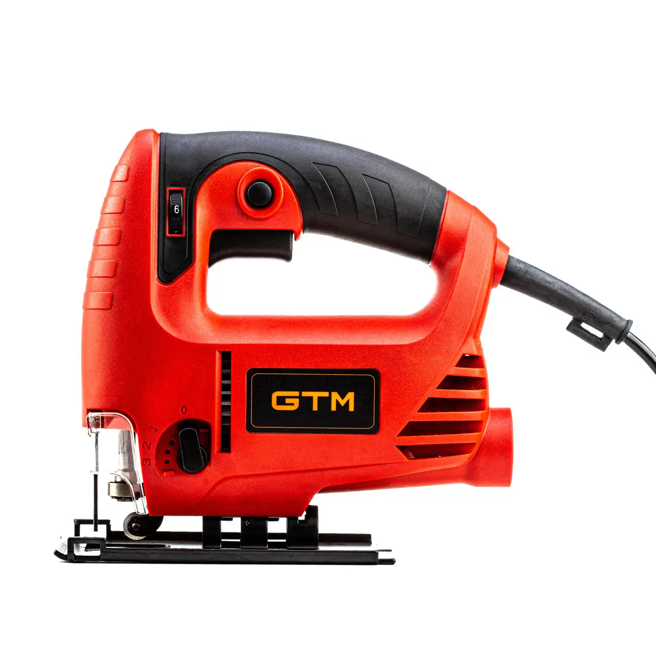 GTM Лобзик JS100/710E 710 Вт, 300-3000ход/мин, Quick Fix, дерево/кол.мет/сталь — 100/20/10 мм — изображение 2