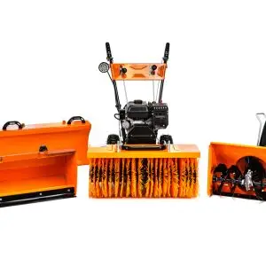 GTM Підмітальна машина бенз. SW800E, 6л.с., ширина щітки 800мм, діаметр 345мм, 5вперед/2назад, електростарт