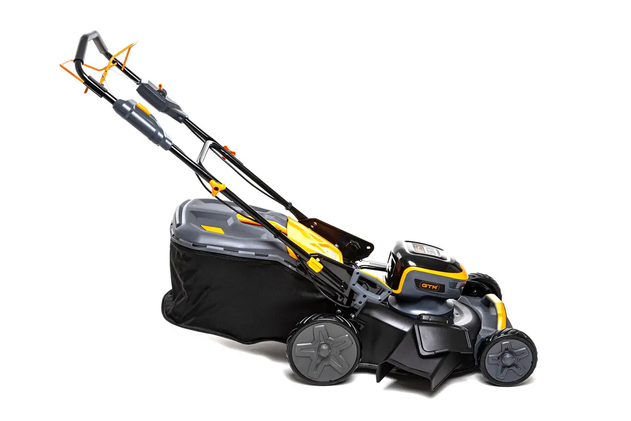 GTM Газонокосарка акум. LM56/480SP-V, 56В, ширина зрізу 48см, самохідна, КАРКАС - Зображення 4