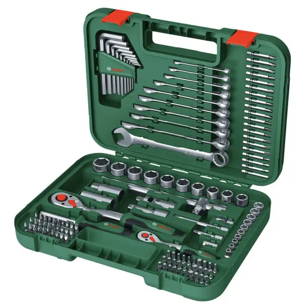 Набор ручных инструментов Bosch Advanced, 132 шт.