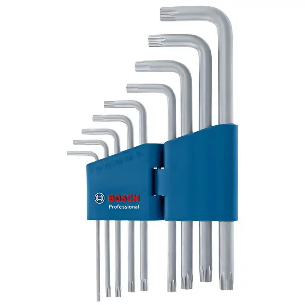 Набор шестигранных ключей Bosch Torx Professional, 9 шт. — изображение 2