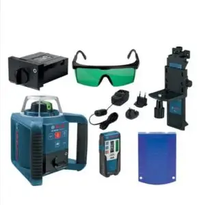 Професійний ротаційний лазерний нівелір BOSCH GRL 300 HVG SET Professional: зелений промінь, оригінал BMR