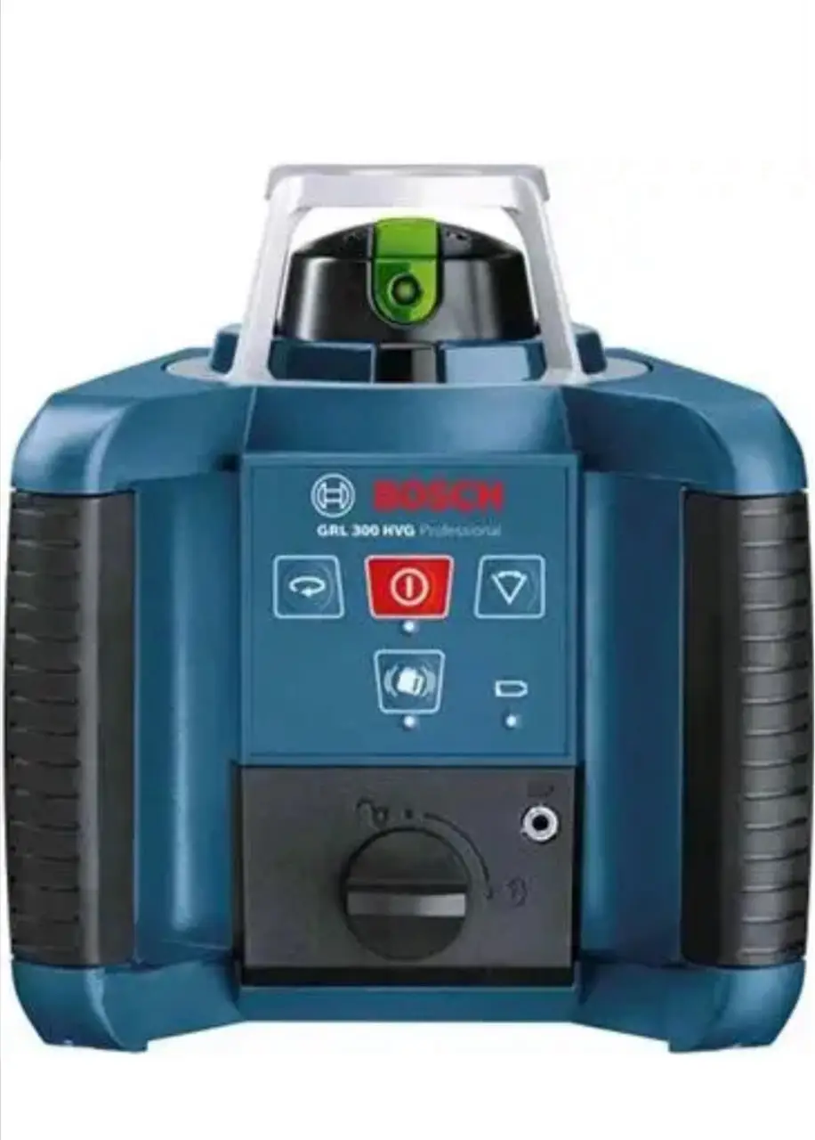 Професійний ротаційний лазерний нівелір BOSCH GRL 300 HVG SET Professional: зелений промінь, оригінал BMR - Зображення 2