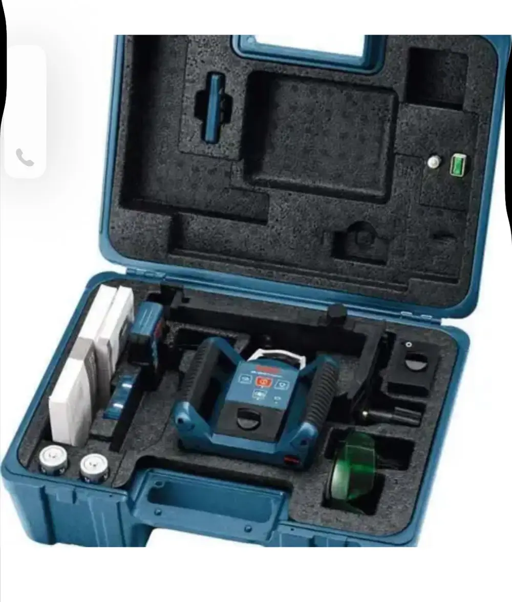 Професійний ротаційний лазерний нівелір BOSCH GRL 300 HVG SET Professional: зелений промінь, оригінал BMR - Зображення 7