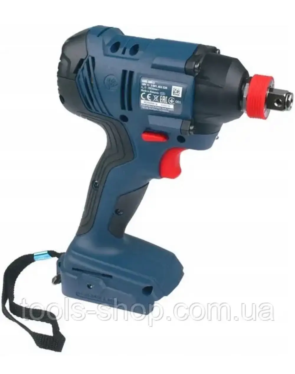 Професійний гайкокрут ударний акумуляторний Bosch Professional GDX 180-LI: без АКБ, 180Нм - Зображення 2