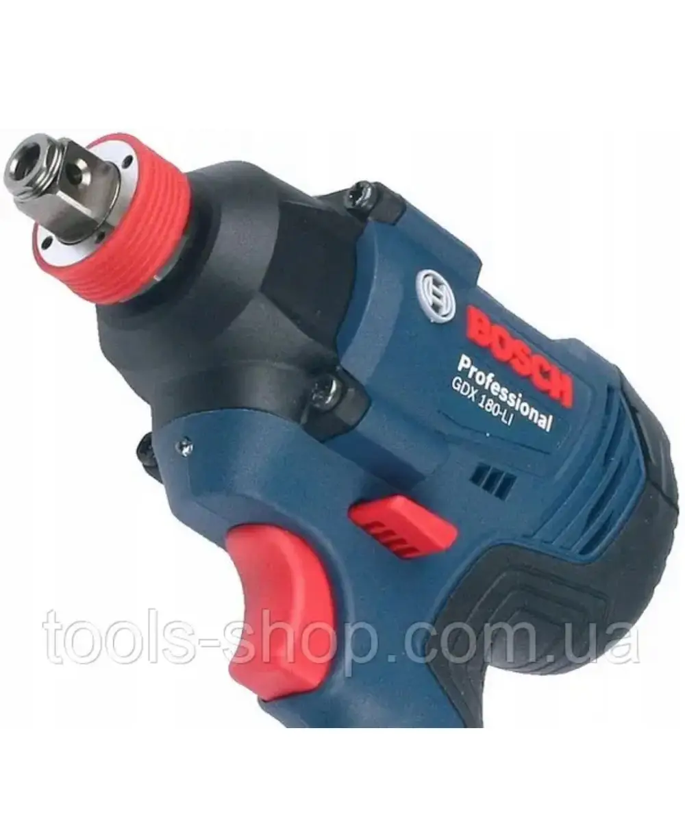 Професійний гайкокрут ударний акумуляторний Bosch Professional GDX 180-LI: без АКБ, 180Нм - Зображення 5
