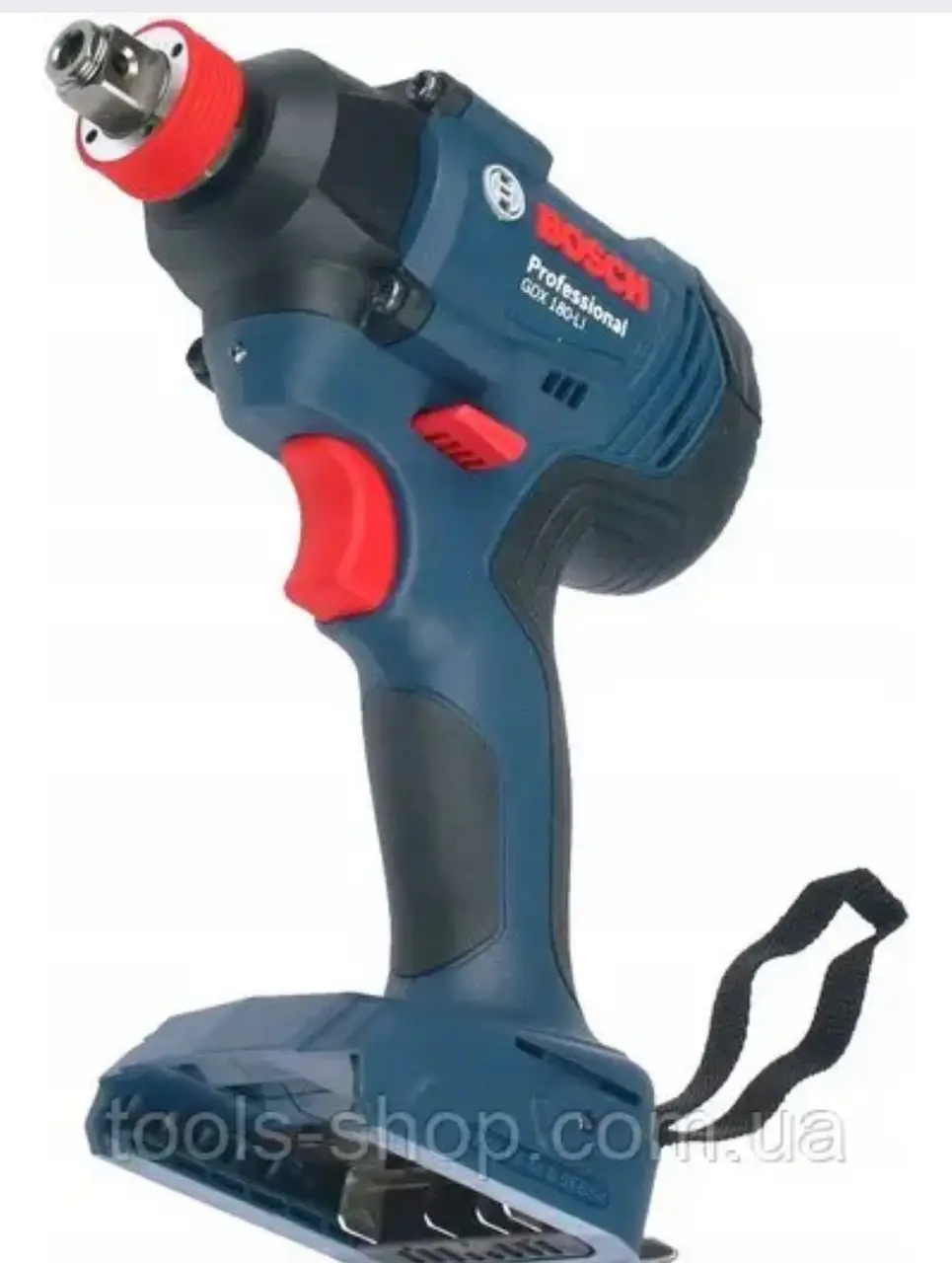 Професійний гайкокрут ударний акумуляторний Bosch Professional GDX 180-LI: без АКБ, 180Нм