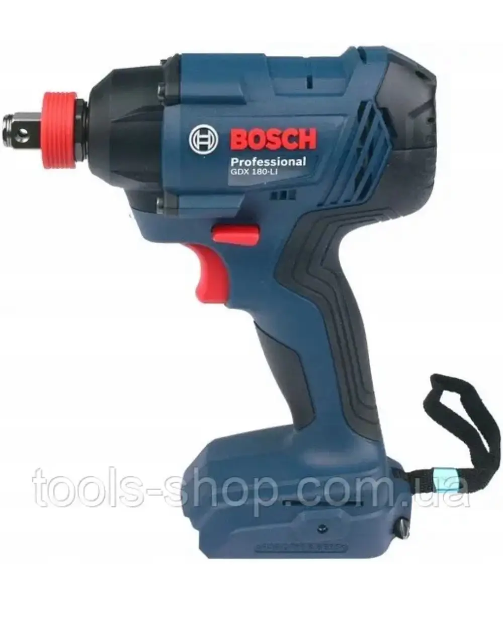 Професійний гайкокрут ударний акумуляторний Bosch Professional GDX 180-LI: без АКБ, 180Нм - Зображення 4