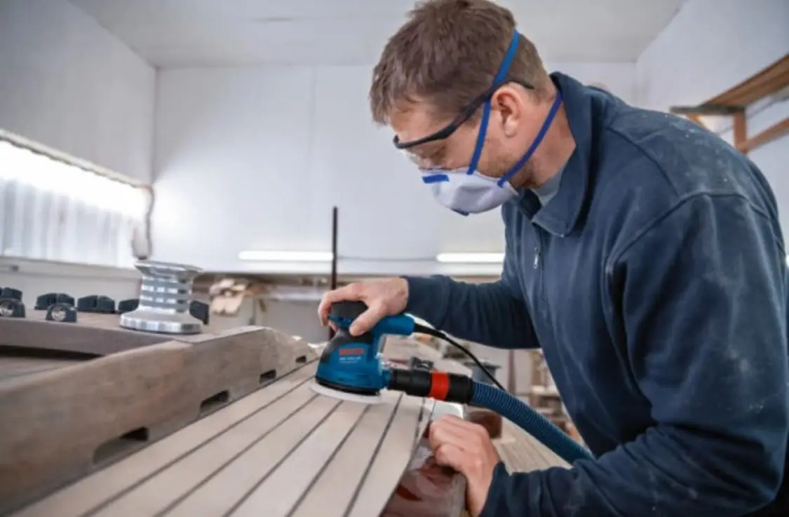 Ексцентрикова шліфувальна машина Bosch GEX 125-1 AE Professional - Зображення 4