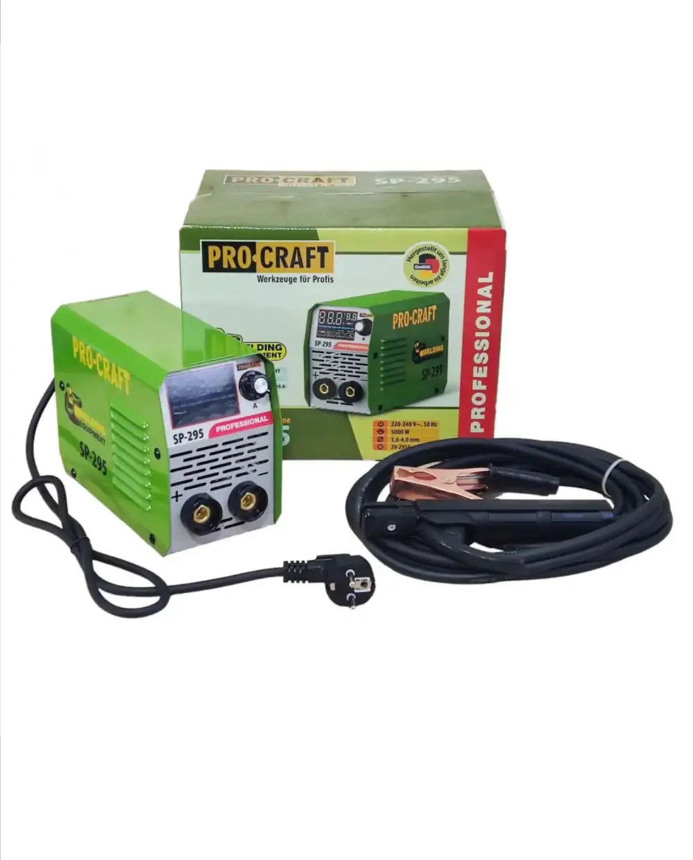 Профессиональный мощный сварочный инвертор Procraft SP295 NEW (картон) — изображение 3