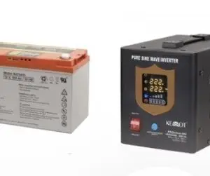 Комплект ДБЖ Кемот 800+ Гелевий Rebel 12V 100ah LCD