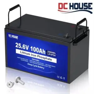 Акумулятор DC HOUSE LiFePO4 24В 100А•год (25.6V) 2560Вт-год з BMS