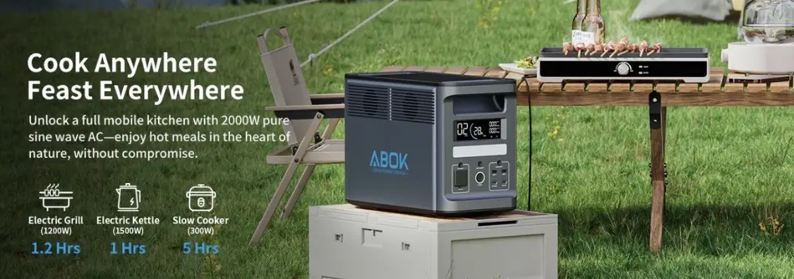 Зарядна станція ABOK Power Station 2000 Вт — изображение 5