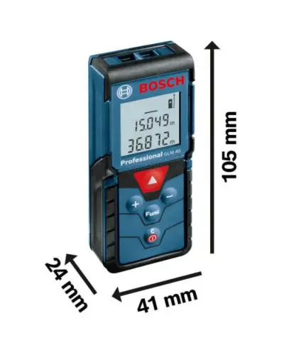 Лазерный дальномер Bosch GRT GLM 40 — изображение 2