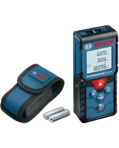 Лазерний далекомір Bosch GRT GLM 40 - Зображення 5