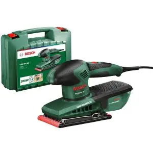 Вібраційна шліфувальна машина Bosch PSS 200 AC у кейсі