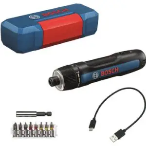 Аккумуляторная электроотвертка Bosch GO 3 Professional, в кейсе с USB-C зарядкой